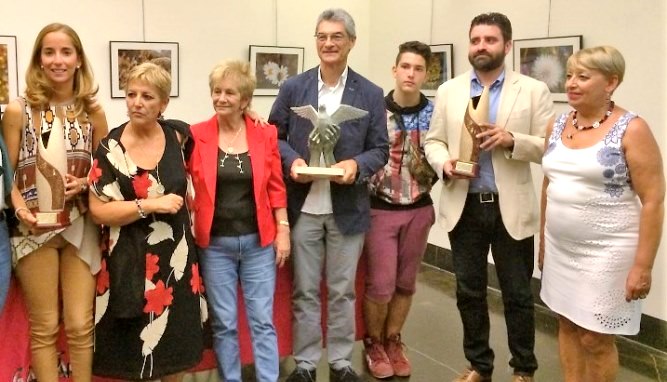 Los galardonados recibieron sus premios en una agradable velada