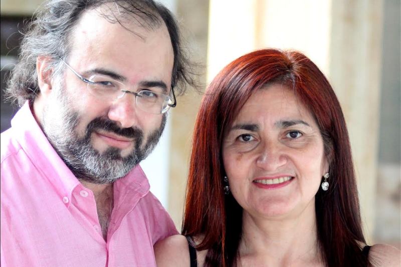 Alfredo Pérez Alencart y Jacqueline Alencar