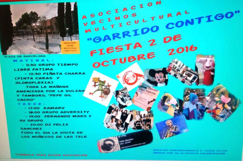 Garrido Contigo se presenta en sociedad con actos y actividades el 2 de octubre  