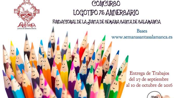 La Junta de Semana Santa convoca un concurso para el diseño del logo de su 75 aniversario  