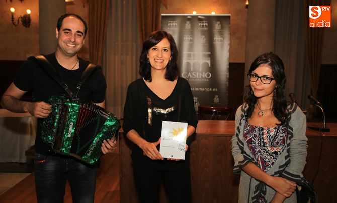 Raúl Díaz de Dios, Aída Acosta y Celia Corral. Foto: Alberto Martín