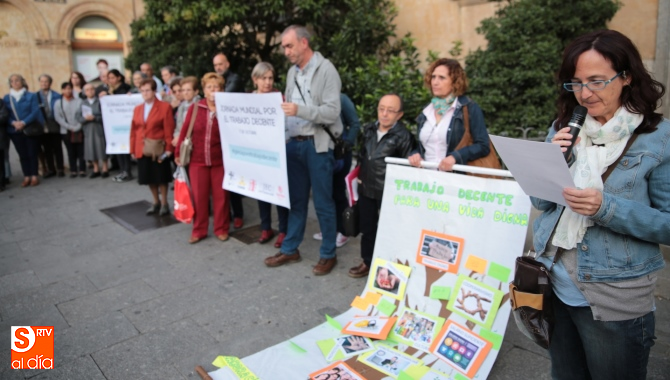 Confer, HOAC, JEC y Cáritas colaboran en esta iniciativa, que el año pasado incluyó una concentración en Los Bandos