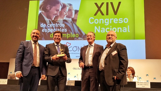 Fernández Carriedo recoge el galardón nacional