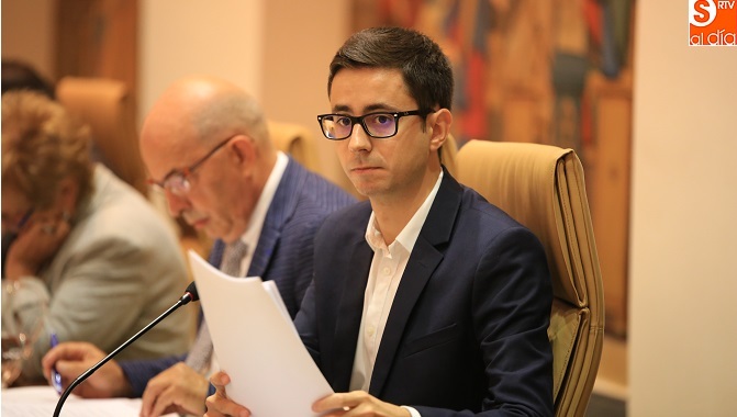 El portavoz socialista, José Luis Mateos. Foto: Alberto Martín