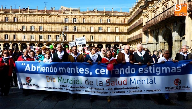 Las familias afectadas se han manifestado en varias ocasiones en Salamanca
