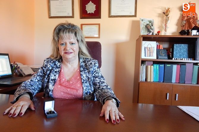 La diseñadora salmantina Imelda Sánchez