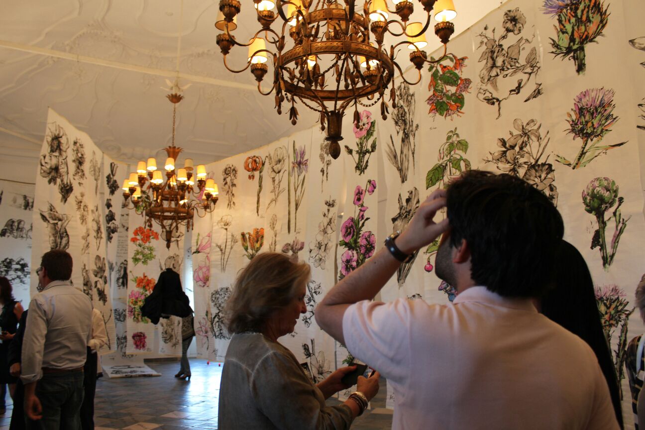 Castelo Branco acoge con éxito la exposición ‘El único jardín’ de Miguel Elías