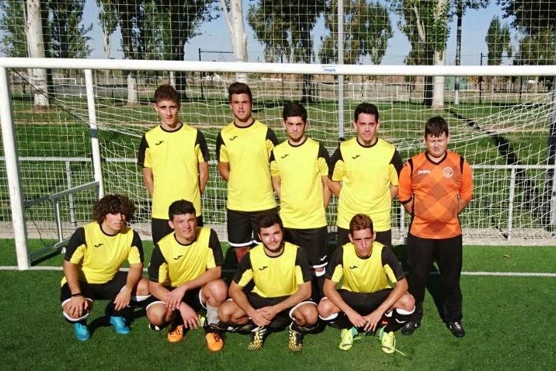 Equipo del CD Monterrubio de la competición Futormes de Fútbol 7