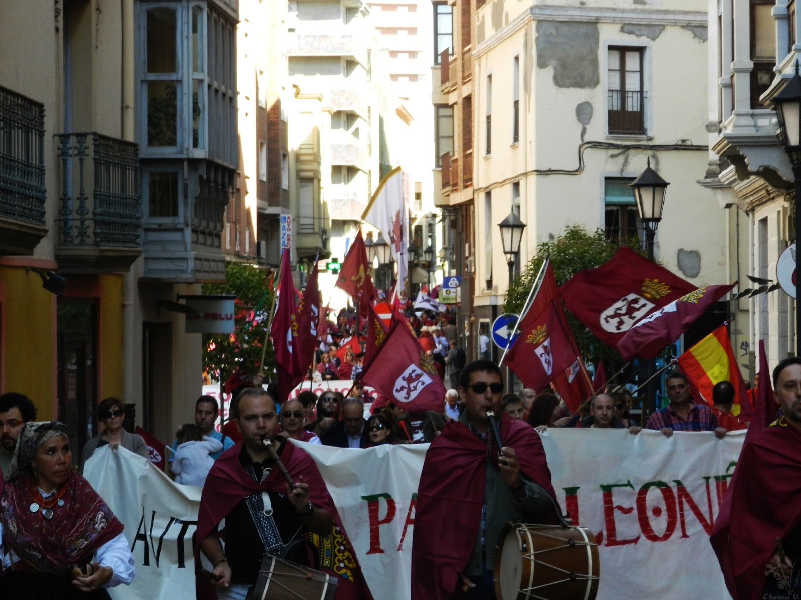 Foto 4 - Más de 1.000 personas se manifiestan en Zamora por la Región Leonesa  