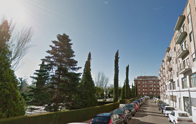 Calle La Marina, donde se produjo la detención