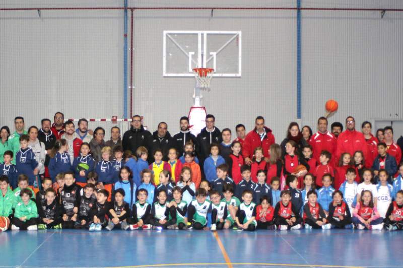 Momento del Pequebasket de Cabrerizos de la temporada pasada