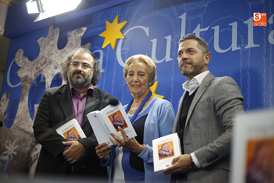 Pérez Alencart, López Revuelta y Pilar Fernández Labrador (Foto de Álex López)