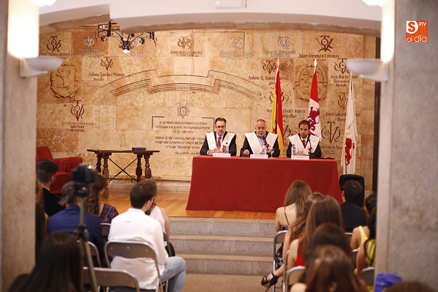 Apertura del curso en el Colegio Mayor Fray Luis de León. Foto: Alejandro López