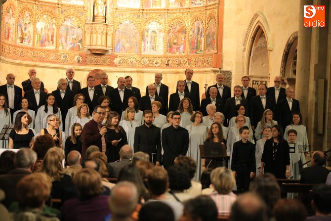 Concierto del Coro Francisco Salinas en la Catedral. Foto: Alberto Martín