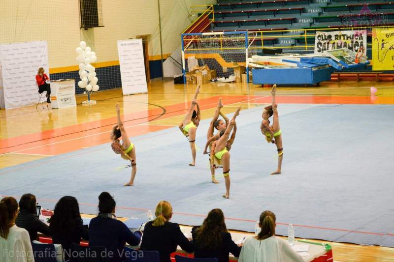 Un momento de la competición del conjunto salmantino en Zamora