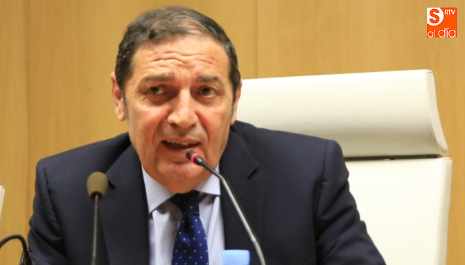 El consejero de Sanidad, Antonio María Sáez / Foto de Alberto Martín