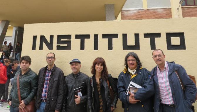 Participantes en la cita literaria