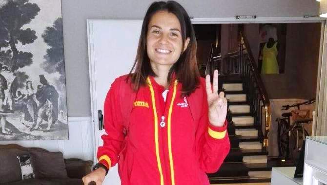 Gema Martín, atleta salmantina que participará en la Carrera Popular de los 1.000 pasos