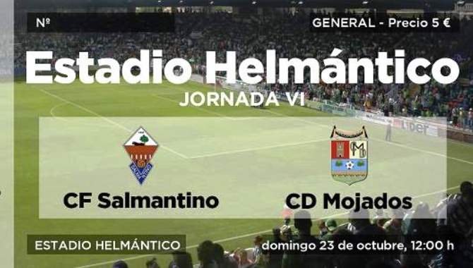 El Salmantino pone a la venta ‘on-line’ las entradas para el  partido contra el Mojados  