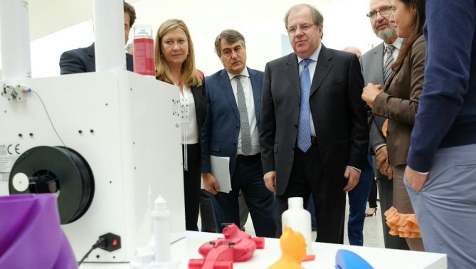 El presidente de la Junta, Juan Vicente Herrera