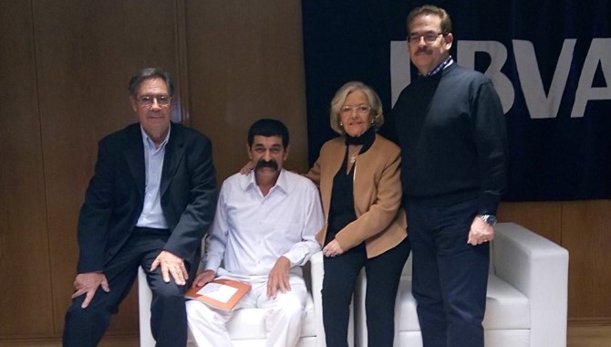  Los poetas Valle Alonso, Mares, Sagüillo y Redondo (foto Viernes del Sarmiento)