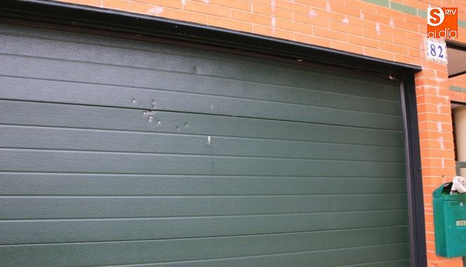 El suceso se ha producido en la calle Juan Bautista de Toledo. Fotos: Alberto Martín