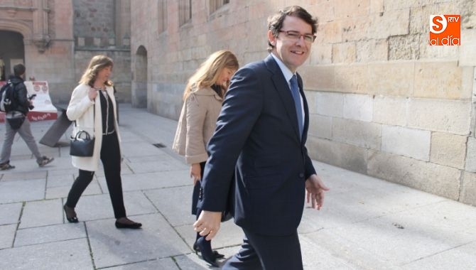 Alfonso Fernández Mañueco, alcalde de Salamanca