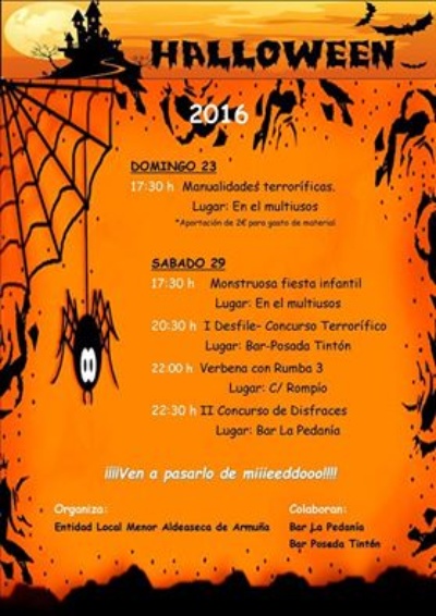 Foto 2 - Actividades lúdicas infantiles en Villares y Aldeaseca para celebrar Halloween  