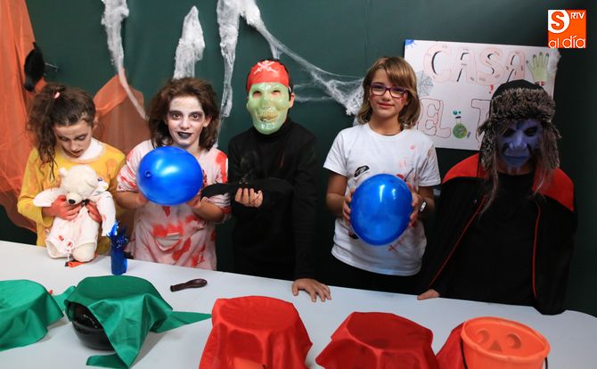 La Casa del Terror ha sido una de las actividades desarrolladas. Foto: Alberto Martín