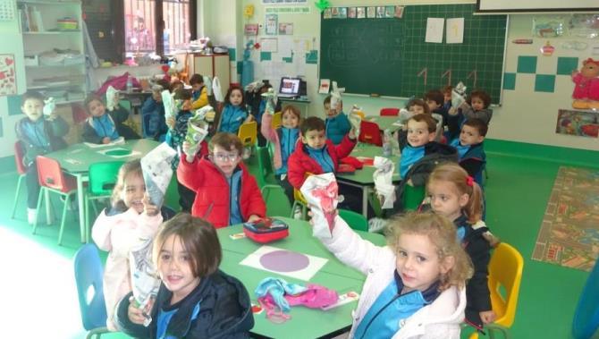 Las castañas, protagonistas de las actividades de los más pequeños