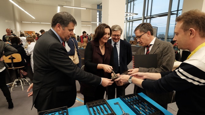 Visita de la consejera de Cultura y Turismo a los talleres de AR&PA 2016