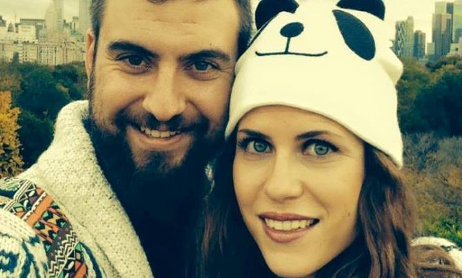 Daniel y la salmantina Estíbaliz, en una imagen de Facebook