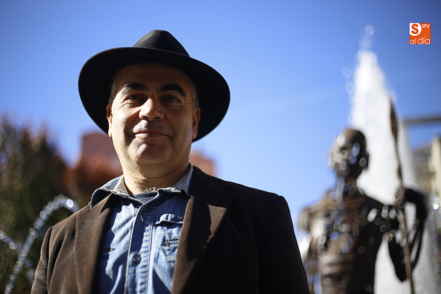 José Antonio Elvira, escultor / Foto de Alejandro López