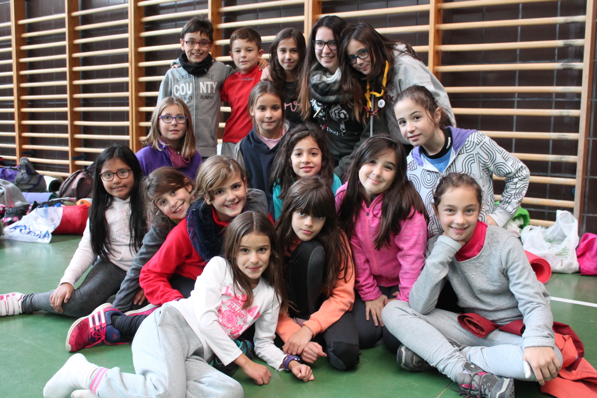 Un centenar de scouts acampan en Cantalpino