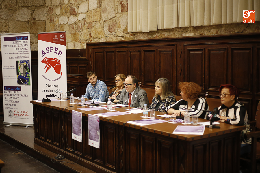 Presentación de la Semana contra la Violencia de Género en el Aula Unamuno / Foto de Alejandro López
