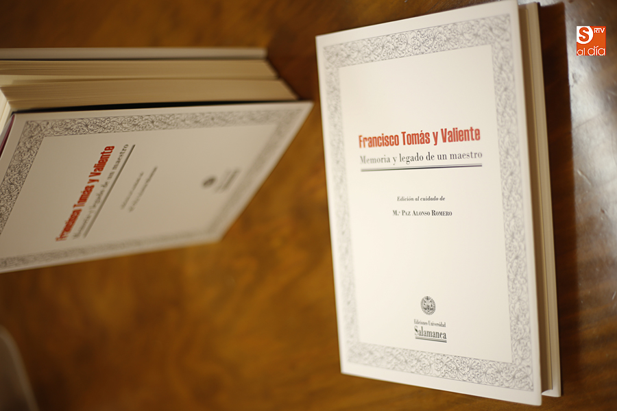 ‘Francisco Tomás y Valiente. Memoria y legado de un maestro’,  libro publicado por la Universidad de Salamanca / Foto de Alejandro López