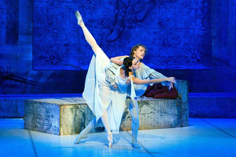 Escena del espectáculo musical Romeo y Julieta