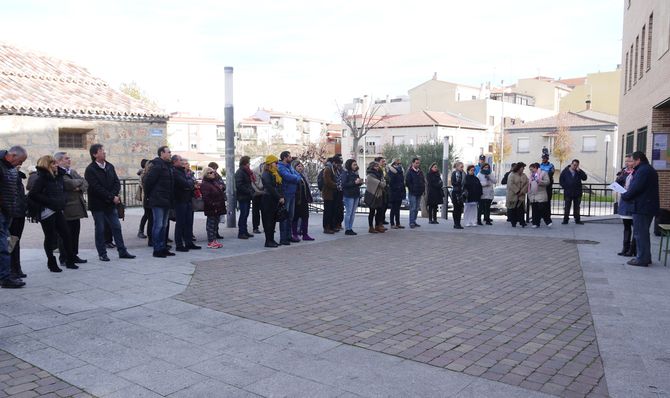 Lectura del manifiesto contra la violencia de género el pasado año