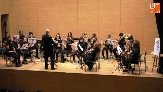 Un momento del concierto ofrecido en el CMI Vistahermosa