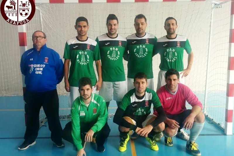 Plantilla del Arapiles Futsal