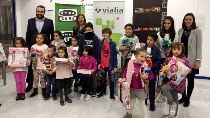 Entrega de premios en el Centro Comercial Vialia