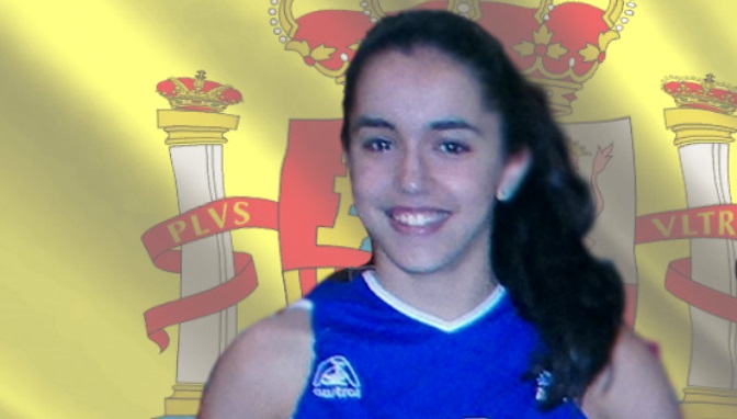 Elena Gutiérrez, jugadora cadete de Avenida