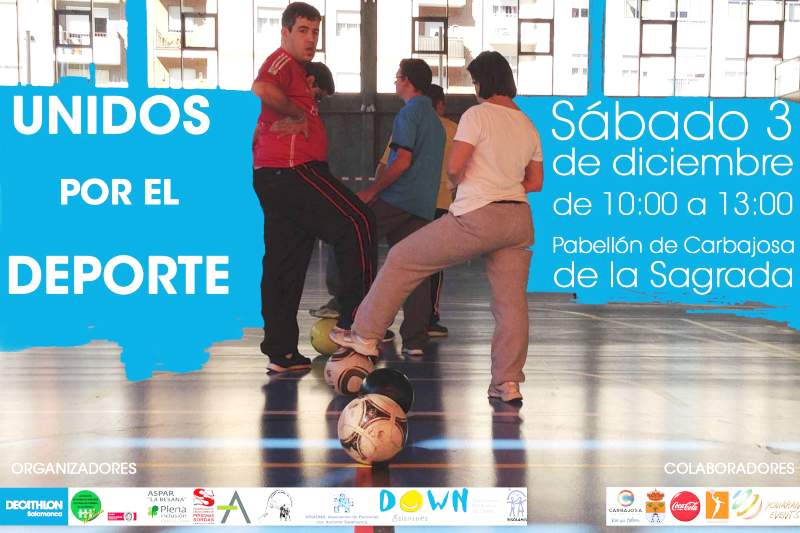 Carbajosa organiza una jornada solidaria con el lema ‘Unidos por el deporte’  