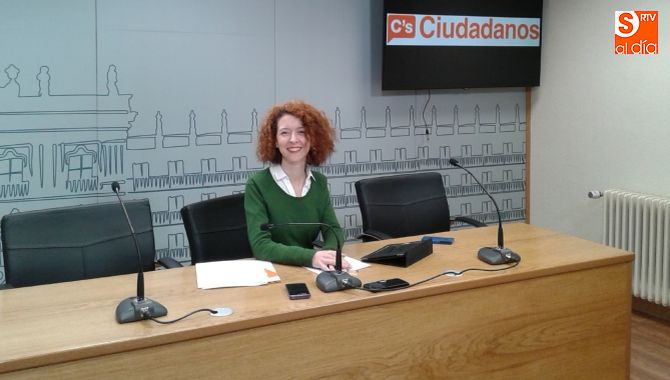 La concejala de Ciudadanos, Ana Suárez