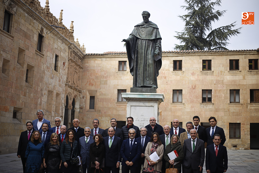 Foto de familia de los miembros del Consejo Social de la USAL. Foto: Alex López