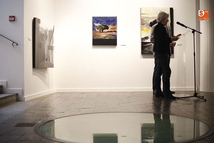 Marina Gómez y el diputado Julián Barrera, en La Salina (Foto de Álex López)