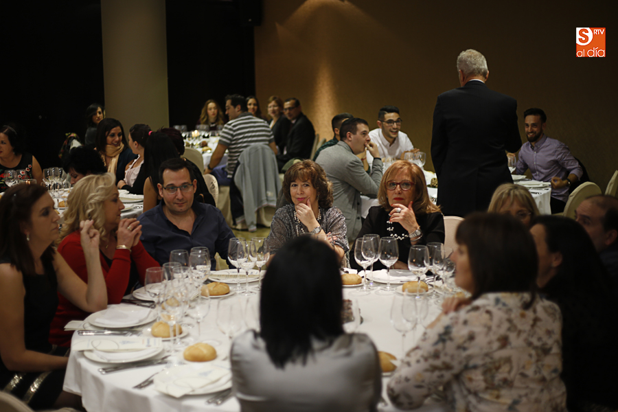 Un momento de la cena de los empleado de E.Leclerc