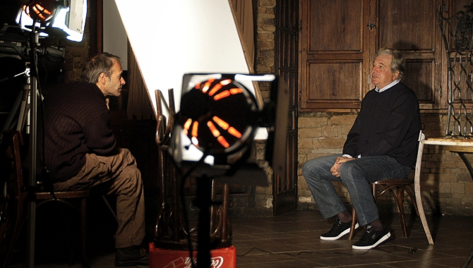 Suso de la Nava entrevista a Jorge DAlessandro en la realización del filme