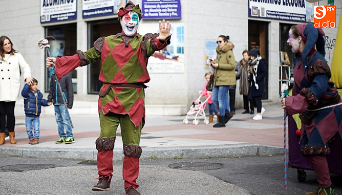 Pasacalles navideño por las calles de Salamanca