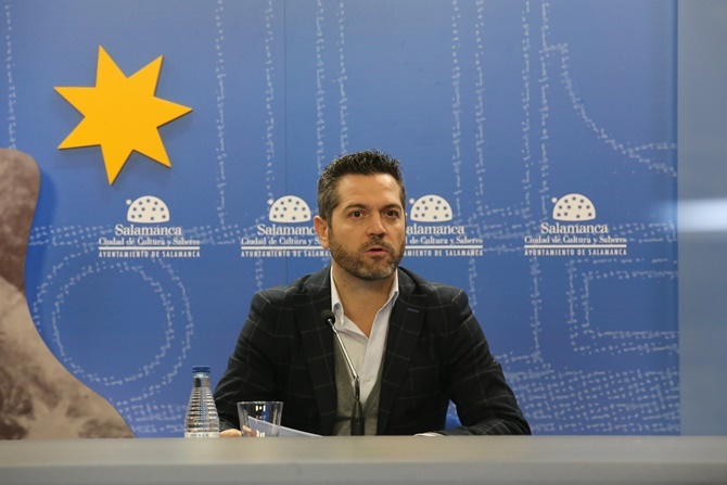 El concejal de Cultura, Julio López. Foto: Alberto Martín